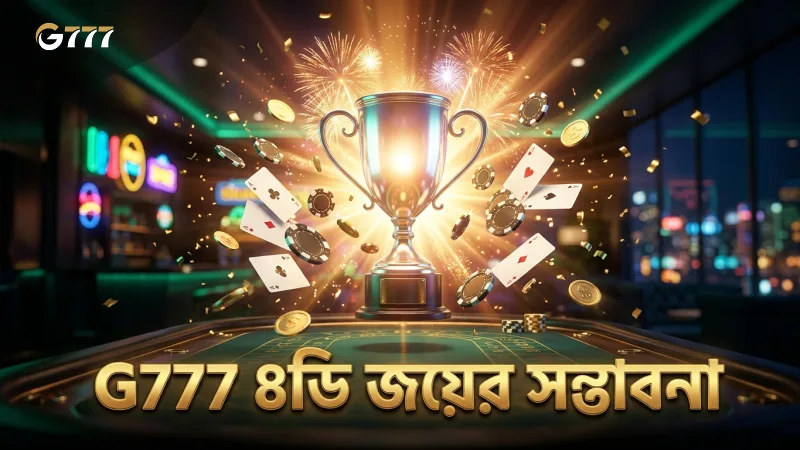 G777-এ ৪ডি লটারির জয়ের সম্ভাবনা ও পুরস্কার বিশ্লেষণ