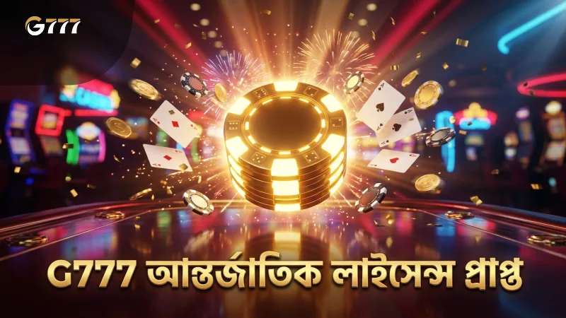 আন্তর্জাতিক লাইসেন্স ও স্বীকৃতিতে G777 এর প্রাধান্য