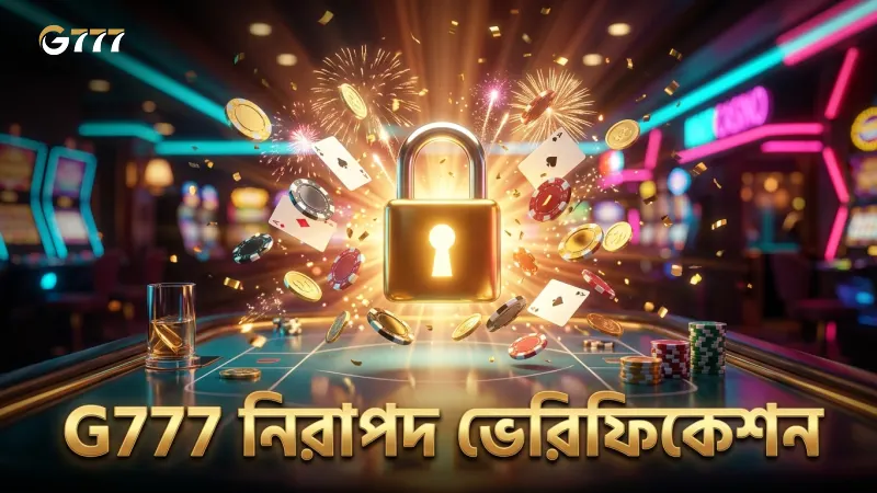 নিরাপত্তা ও ভেরিফিকেশন নিশ্চিত করে G777 প্ল্যাটফর্মে খেলুন