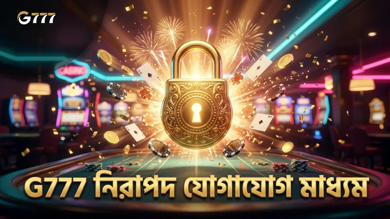 নিরাপদ যোগাযোগের জন্য G777-এর যাচাইকৃত মাধ্যম ব্যবহার করুন