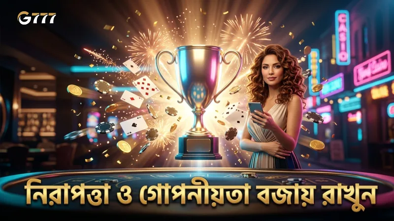 দায়িত্বশীল গেমিংয়ের জন্য নিরাপত্তা ও গোপনীয়তা মেনে চলুন
