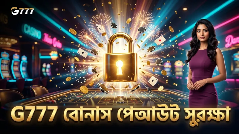 G777 নিরাপদ প্ল্যাটফর্মে বোনাস রাউন্ডের পেআউট হার