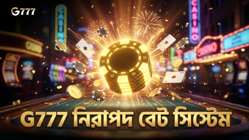 G777 প্ল্যাটফর্মে নিরাপদ ও দ্রুত বেট সেটেলমেন্ট নিশ্চিত করুন