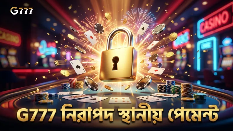 G777-এ স্থানীয় পেমেন্টের নিরাপদ ব্যবহারে সতর্কতা