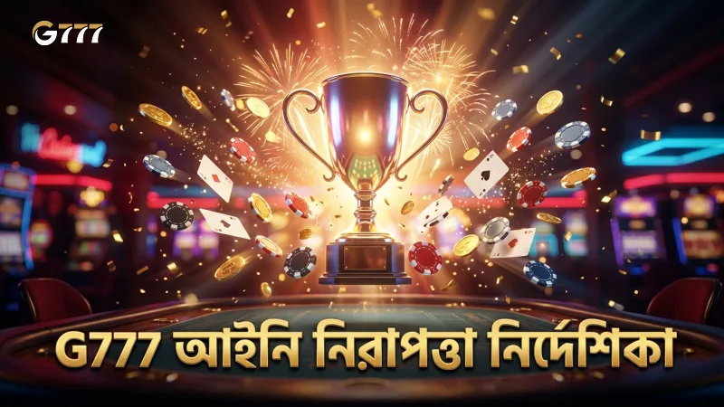 দায়িত্বশীল খেলার জন্য G777-এর আইনি ও নিরাপত্তা নির্দেশিকা