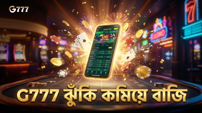 ঝুঁকি কমিয়ে G777-এ সঠিক লাইভ বাজি ধরুন