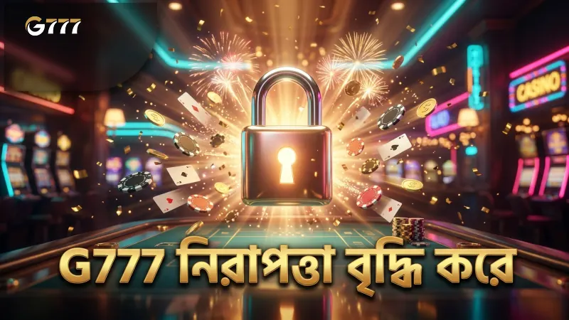 G777 নিরাপত্তা ব্যবস্থা গেমিংয়ে বিশ্বাসযোগ্যতা বাড়ায়।