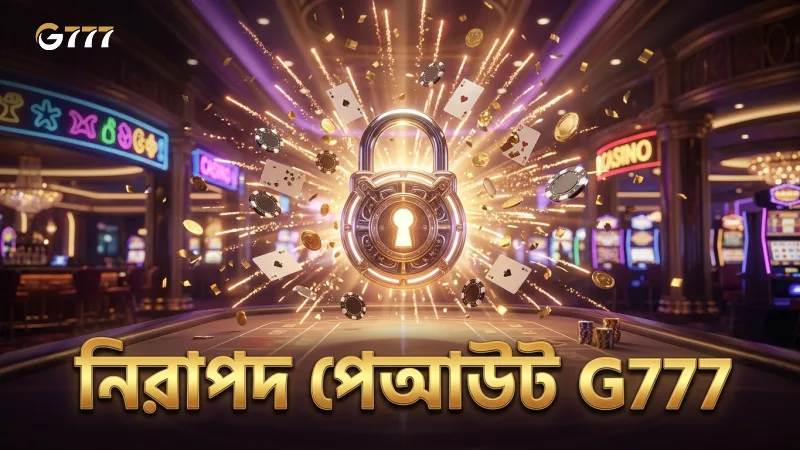 নিরাপদ পেআউট নিশ্চিত করে G777 প্ল্যাটফর্ম