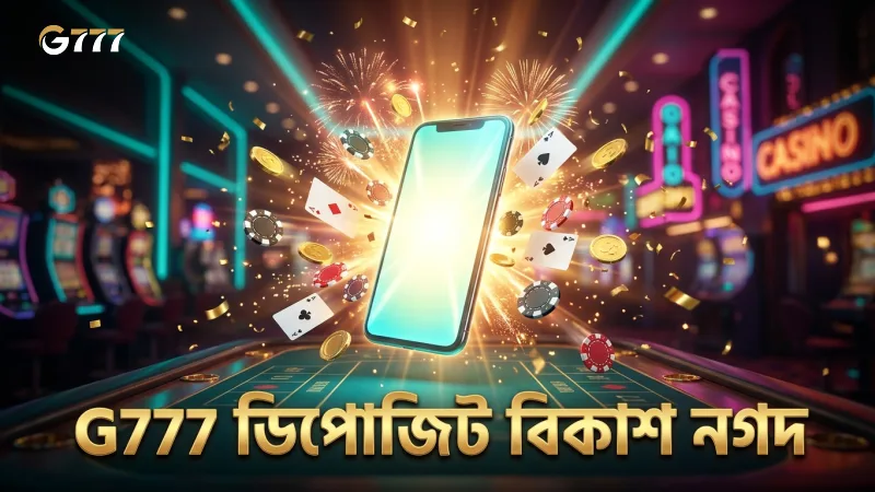 বিকাশ ও নগদ মাধ্যমে G777 ডিপোজিট সফল করার ধাপ