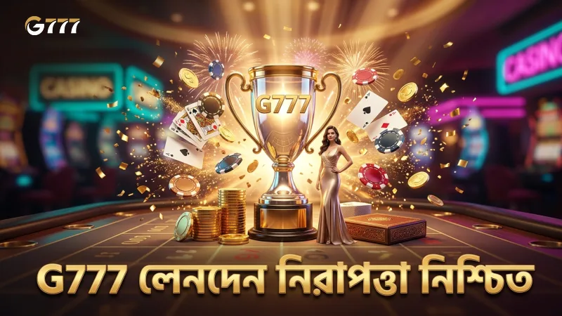 G777 ডিপোজিটের নিরাপত্তা ও লেনদেন নিশ্চিতকরণ ব্যবস্থা
