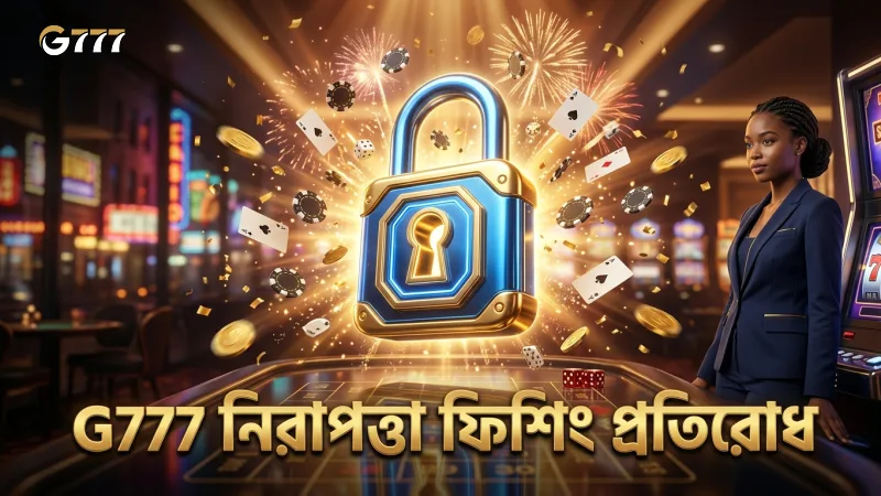 G777 নিরাপদ লগইন ও ফিশিং প্রতিরোধের জন্য সুরক্ষা ব্যবস্থা