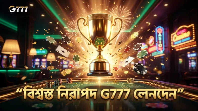 নিরাপদ লেনদেন ও স্বচ্ছ নীতির জন্য G777 বিশ্বস্ত