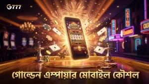 মোবাইলের মাধ্যমে গোল্ডেন এম্পায়ার কৌশল দ্রুত প্রয়োগ।