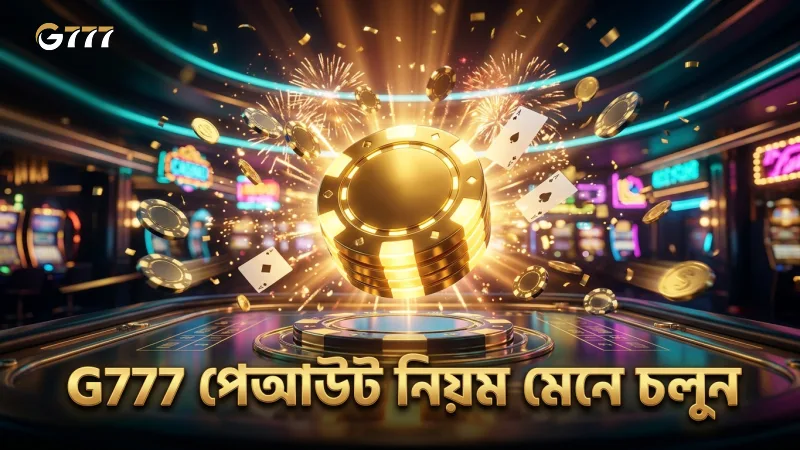 G777 ব্র্যান্ডের সাথে সঠিক পেআউট নিয়ম মেনে চলুন