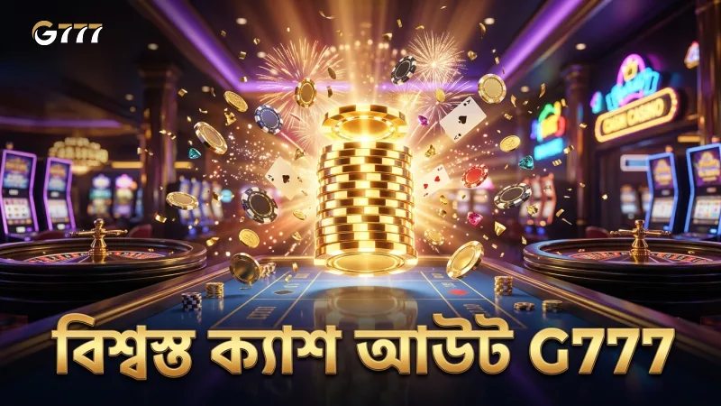 বিশ্বস্ত ডাটা ও দ্রুত ক্যাশ-আউট সুবিধা G777 থেকে।