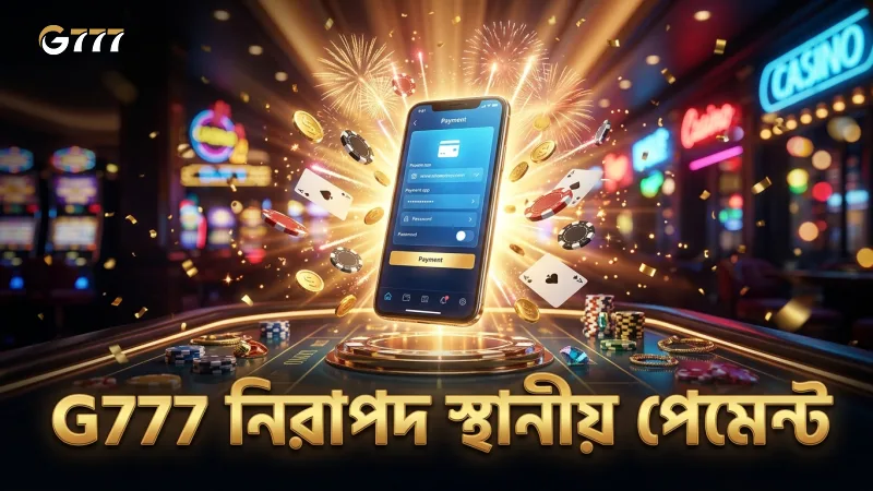 স্থানীয় পেমেন্ট অপশন দিয়ে লাইটনিং রুলট দ্রুত ও নিরাপদে খেলুন।
