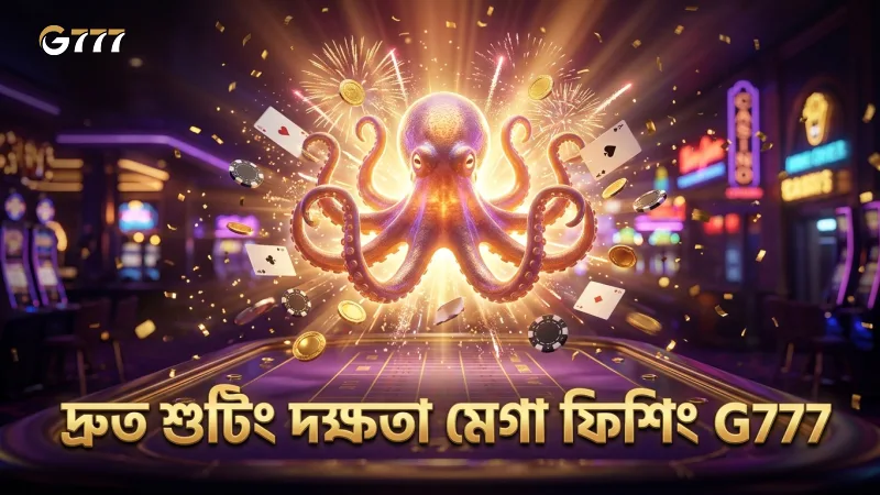 মেগা ফিশিং এ দ্রুত শুটিং দক্ষতা অপরিহার্য।