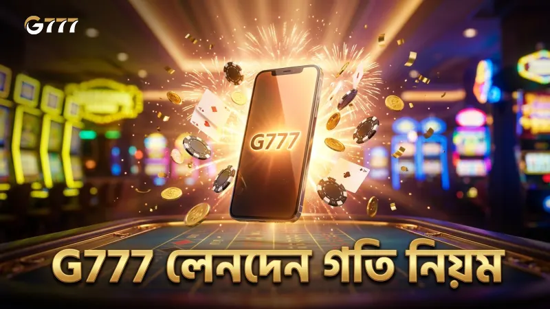 G777 পেমেন্ট পদ্ধতিতে লেনদেনের গতি ও সীমাবদ্ধতা বিশ্লেষণ।