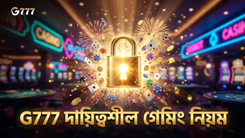 G777 দায়িত্বশীল গেমিং নিয়মের কার্যকর বাস্তবায়ন নিশ্চিত করে