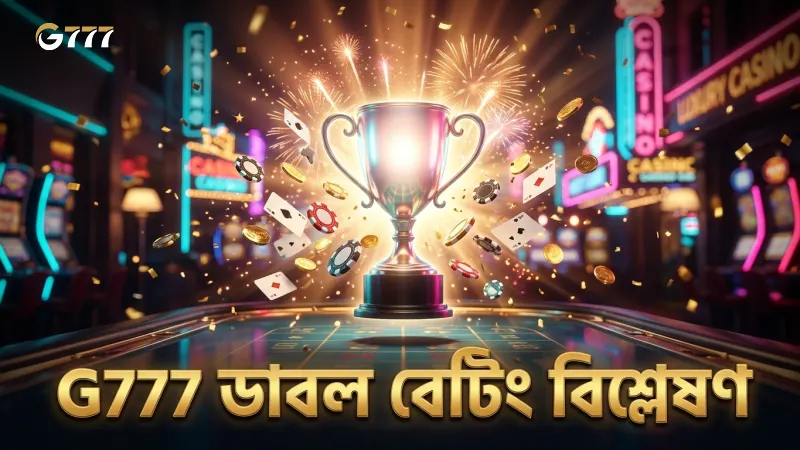 ডাবল-বেটিং ফিচার ব্যবহার করে G777 ডেটা বিশ্লেষণ করা হয়েছে।