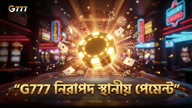 স্থানীয় ই-ওয়ালেট ও ব্যাংকিং অপশন দিয়ে দ্রুত ও নিরাপদ লেনদেন নিশ্চিত করে G777।