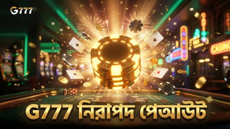 G777 প্ল্যাটফর্মে নিরাপদ পেআউট নিশ্চিত করতে যাচাই করুন